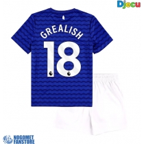 Everton Jack Grealish #18 Domaci Dres za djecu 2025-26 Kratak Rukav (+ Kratke hlače)